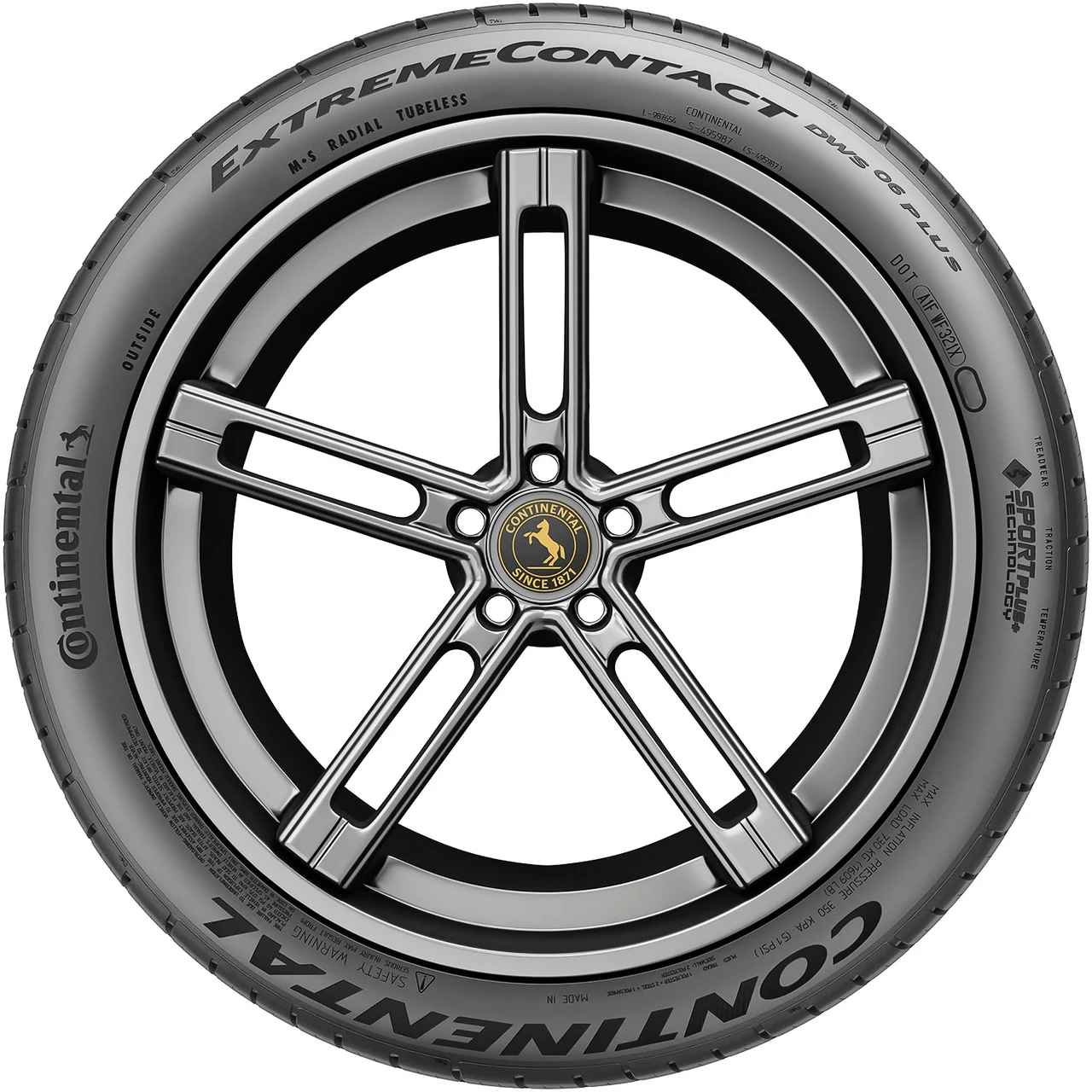 Continental ExtremeContact DWS 06 Plus 215/40R18 ZR 89Y XL