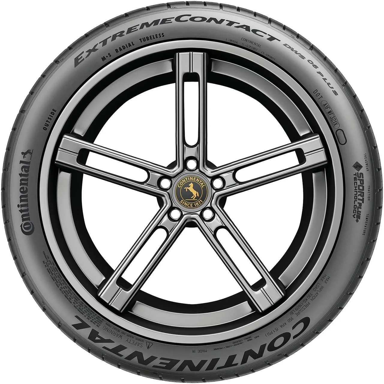 Continental ExtremeContact DWS 06 Plus 215/50R17 ZR 95W XL