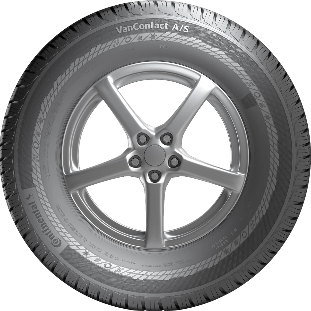 Continental VanContact A/S 215/85R16 115/112Q E (10 Ply) Take Off