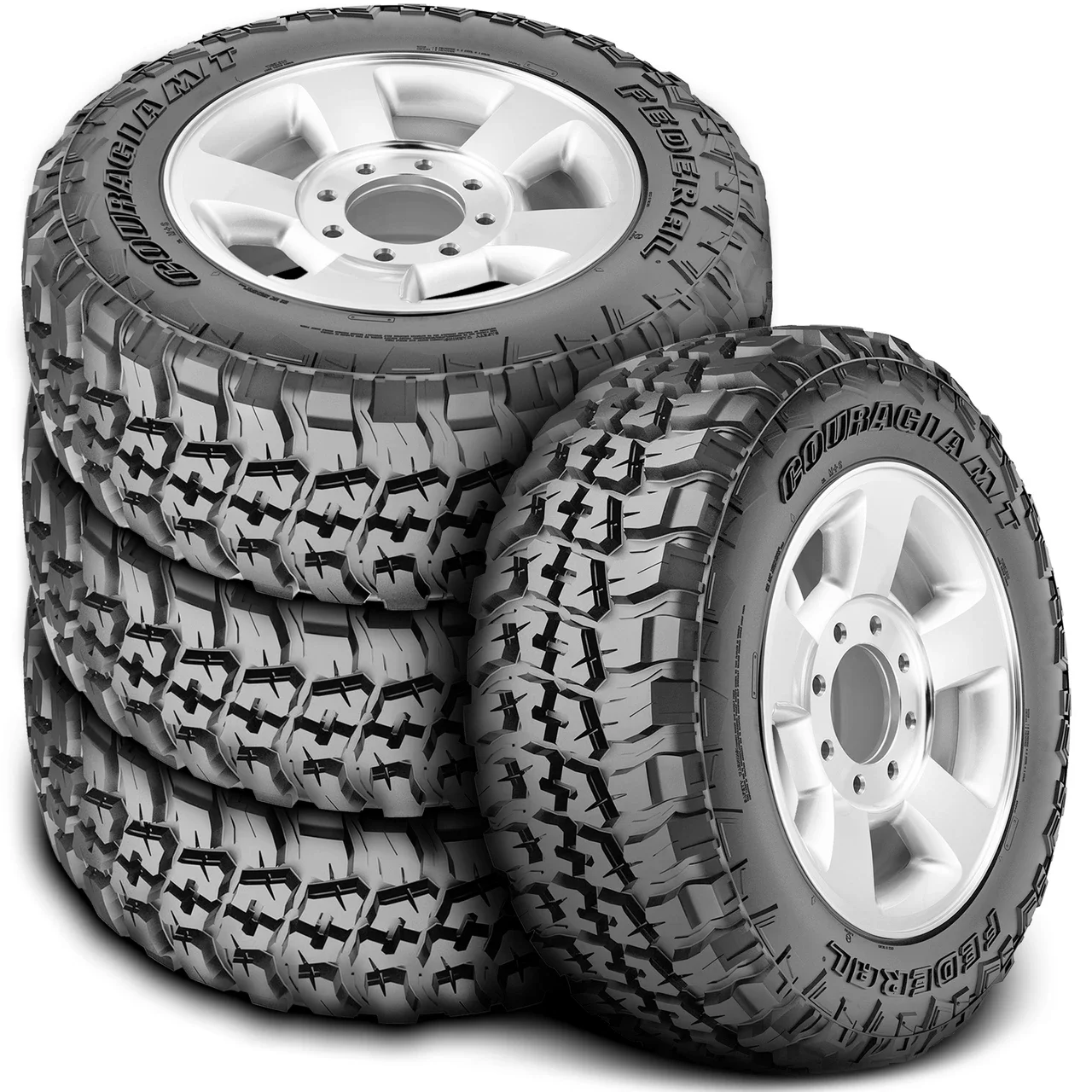 Federal Couragia M/T LT 35X12.50R20 121Q E (10 Ply)