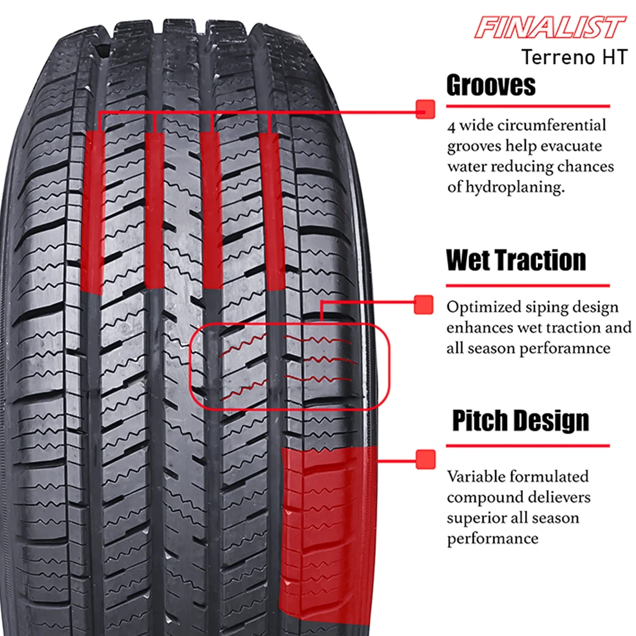 Finalist Terreno H/T 265/70R16 112T