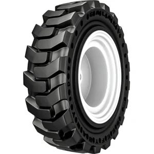 Galaxy Beefy Baby SDS Left 33X12.00-20 159A4 8 x 8 Solid White Tire and Wheel Assembly