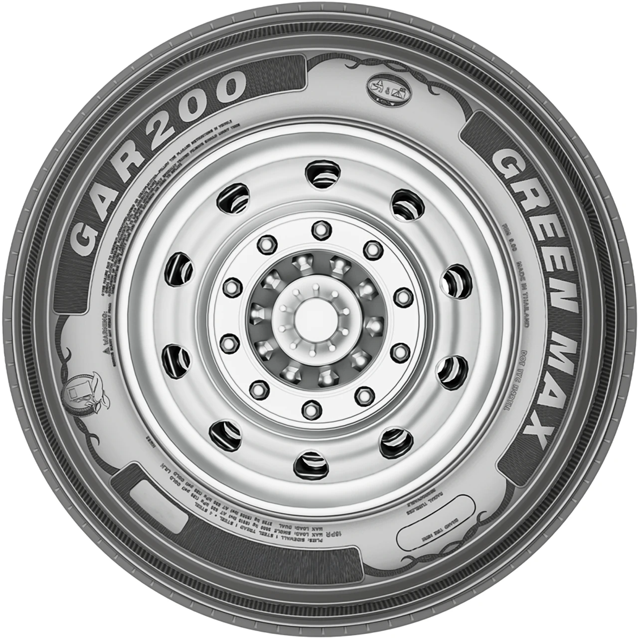 Green Max GAR200 11R24.5 149/146L H (16 Ply)