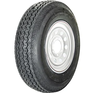 Hi-Run SU01 ST 4.8-8 B (4 Ply) Boat Trailer 8×3.75 White Modular Assembly