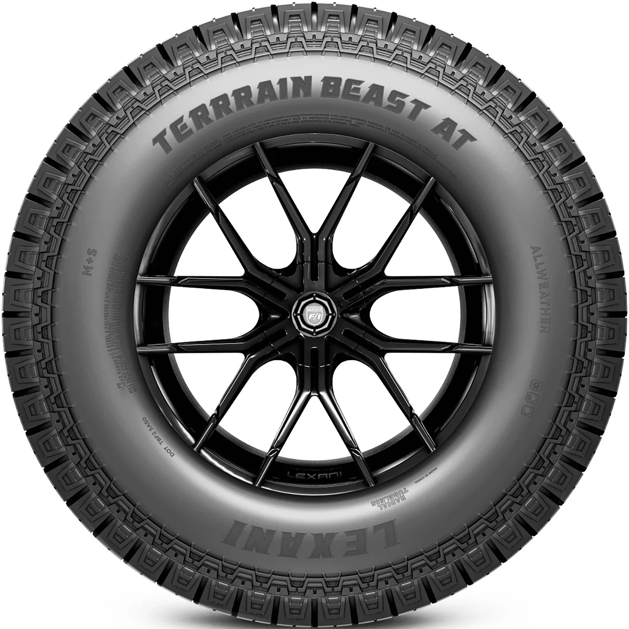 Lexani Terrain Beast AT LT 31X10.50R15 109S C (6 Ply)
