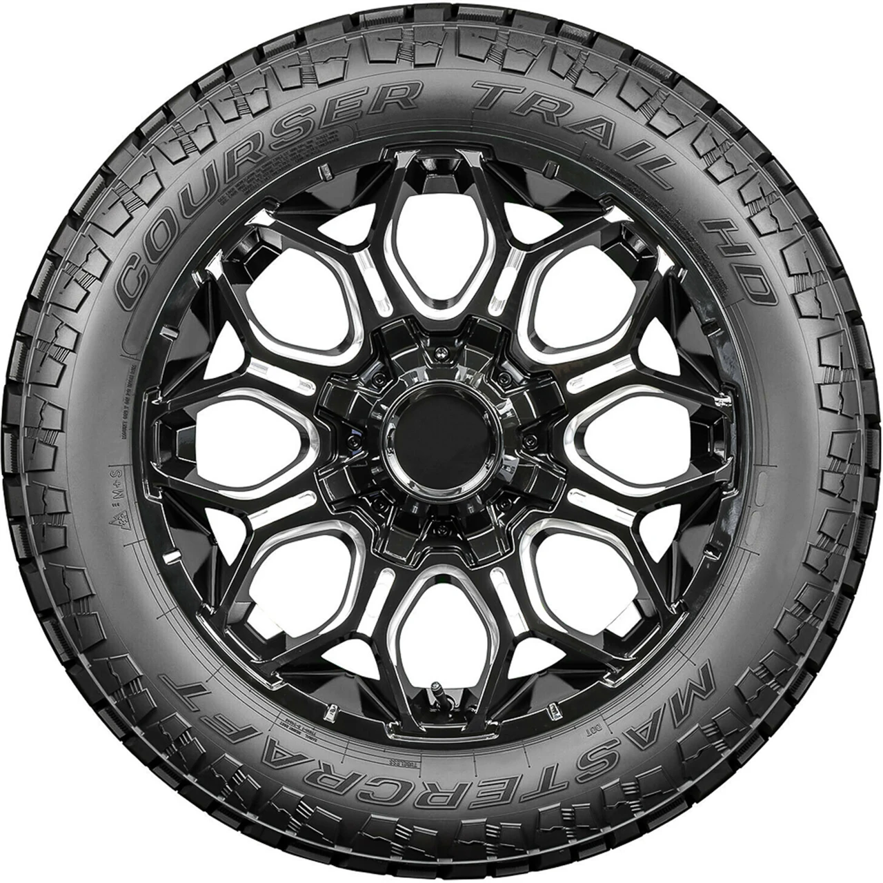 Mastercraft Courser Trail HD LT 245/75R17 121S E (10 Ply) AT A/T All Terrain (BLEM) Tire