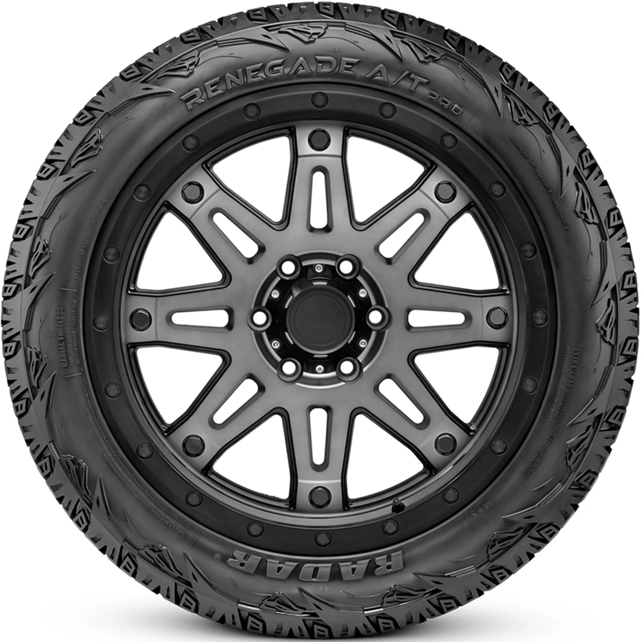 Radar Renegade A/T Pro LT 35X12.50R22 121R F (12 Ply) (OWL)