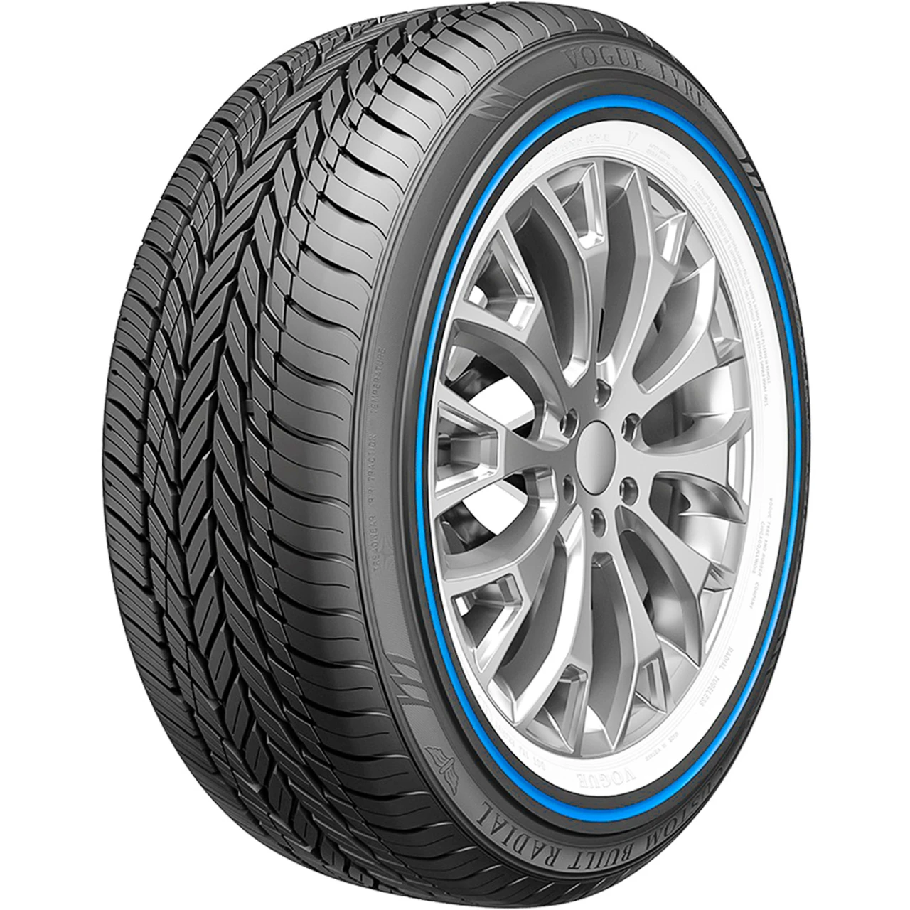 Vogue Tyre Custom Built Radial VIII Blue Stripe 245/45R19 102V XL