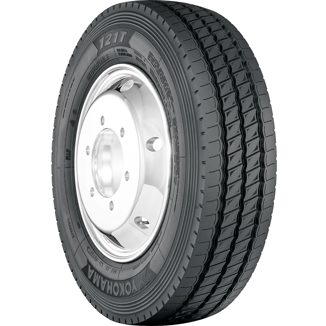 Yokohama 121T 245/70R17.5 142/140K J (18 Ply)