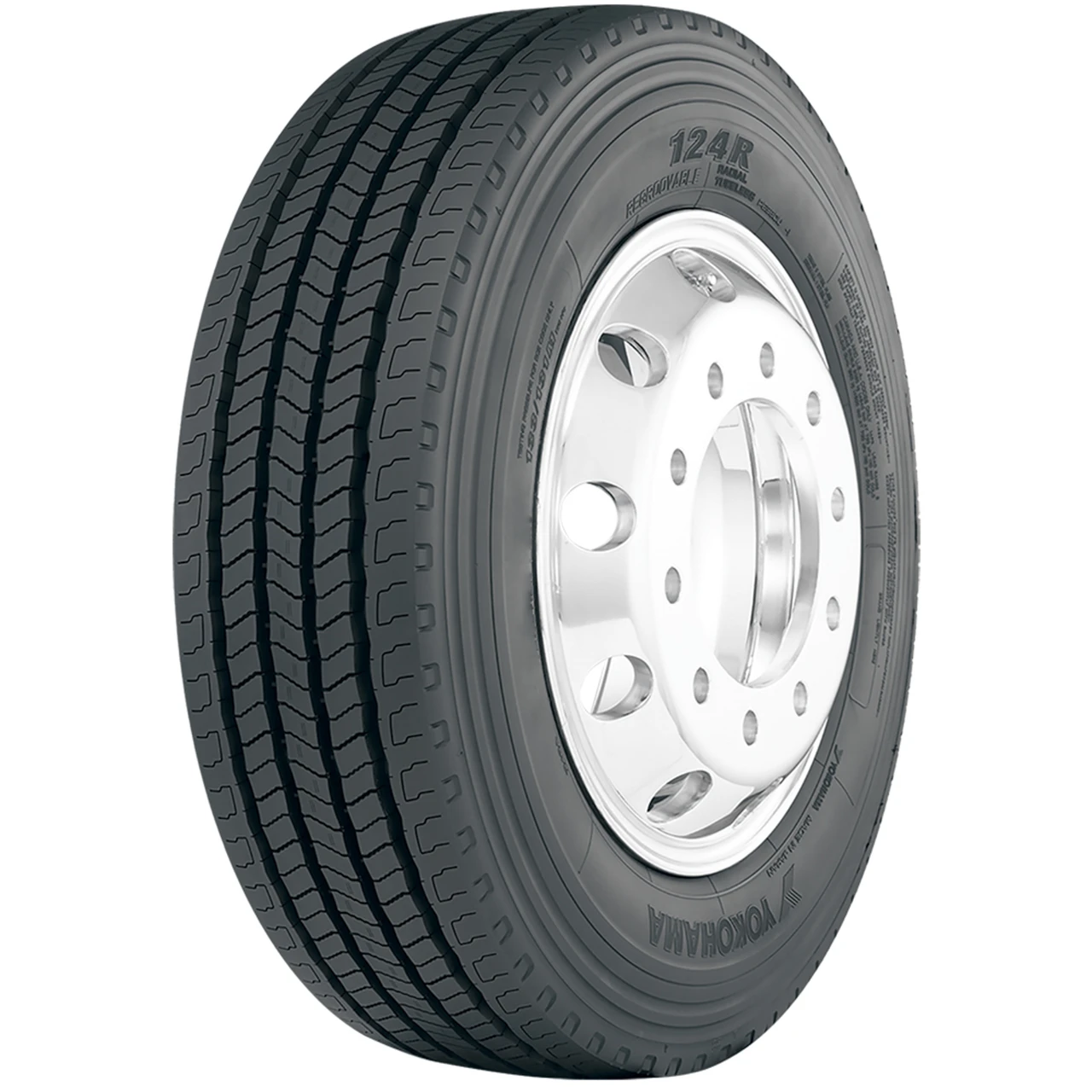 Yokohama 124R 245/70R19.5 136/134M G (14 Ply)