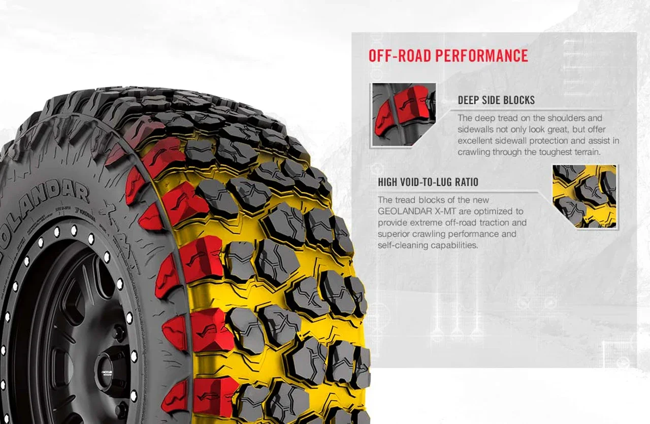 Yokohama Geolandar X-MT LT 37X13.50R18 124Q D (8 Ply)